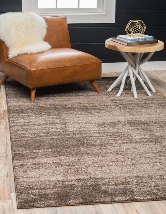 3' 3 x 5' 3 Brown New Area Rug H Home Decorative Art Soft Carpet Collectible