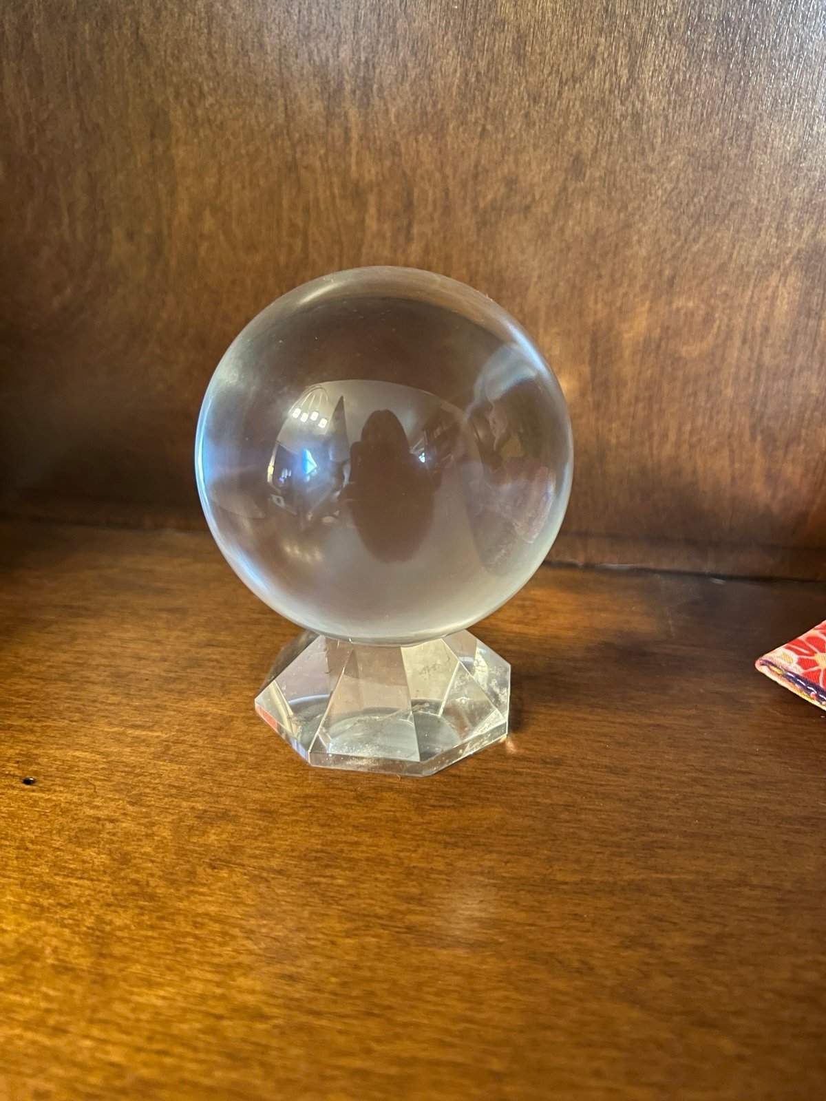 Wiccan crystal ball