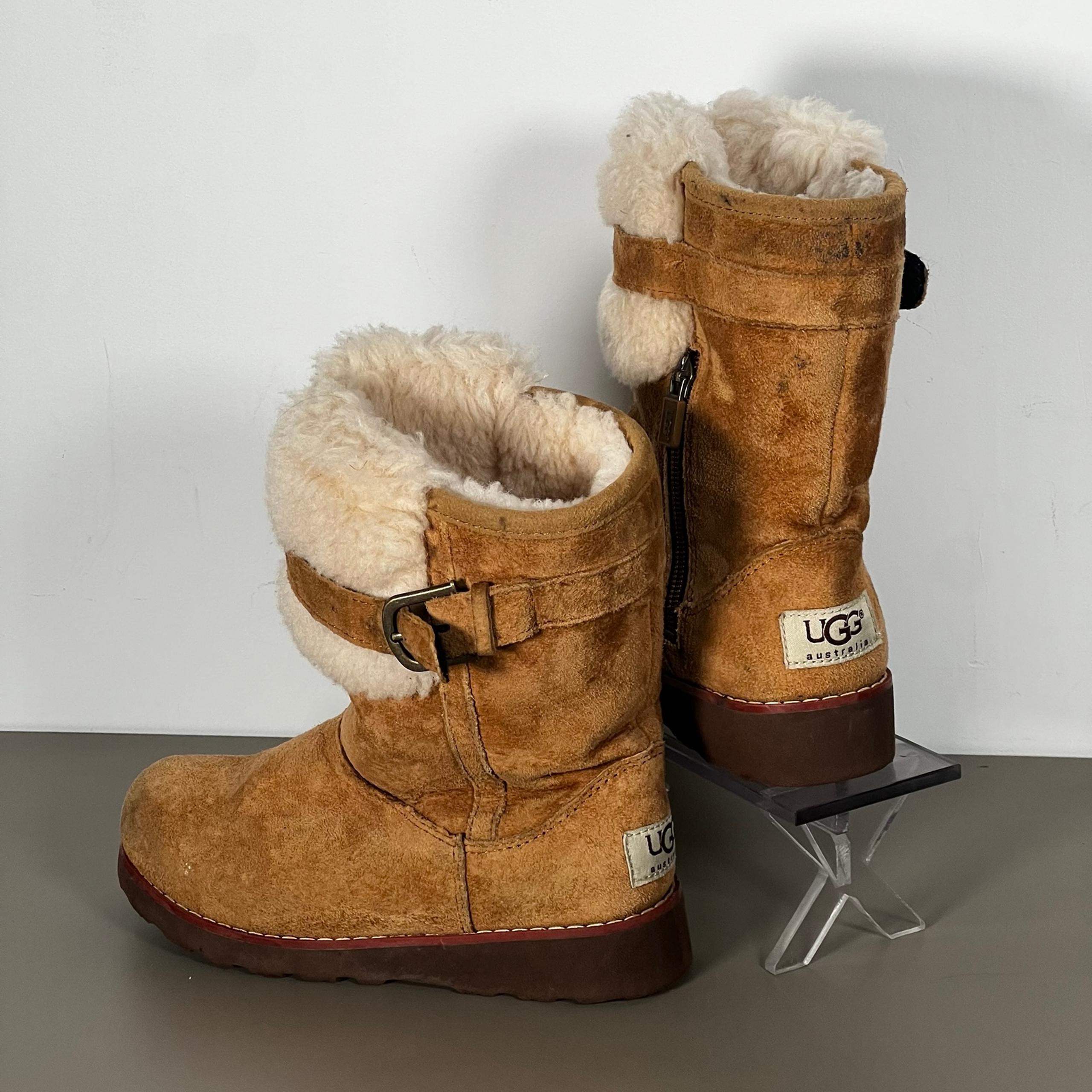 Ugg Australia Skylir Chestnut Brown 1008857K  for Girls  Boot Size 13