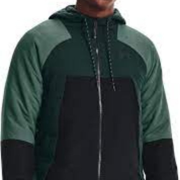 UA Sky Insulate Jacket Men's Large Green Sample 1360418