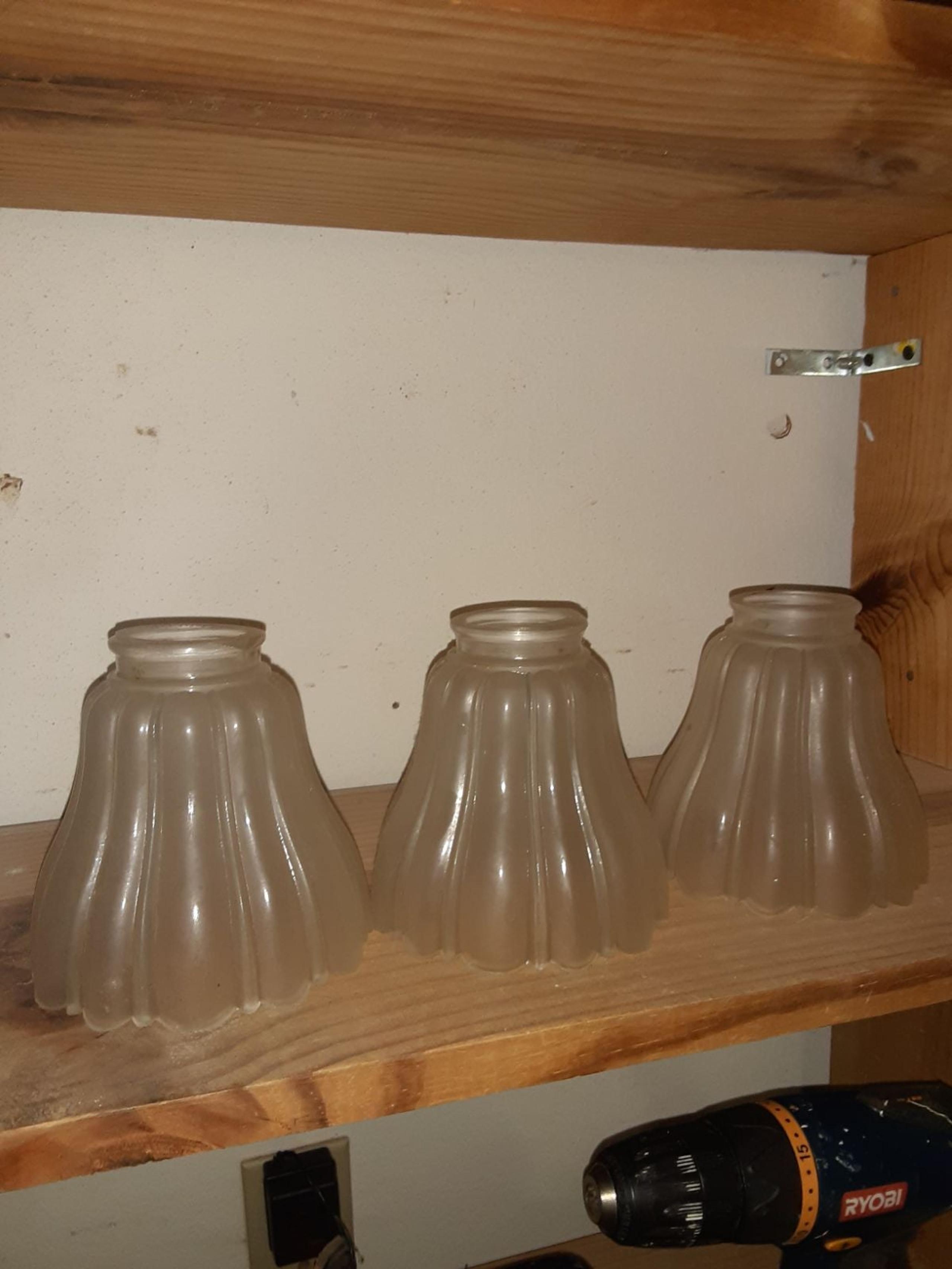 Ceiling fan glass light covers 3