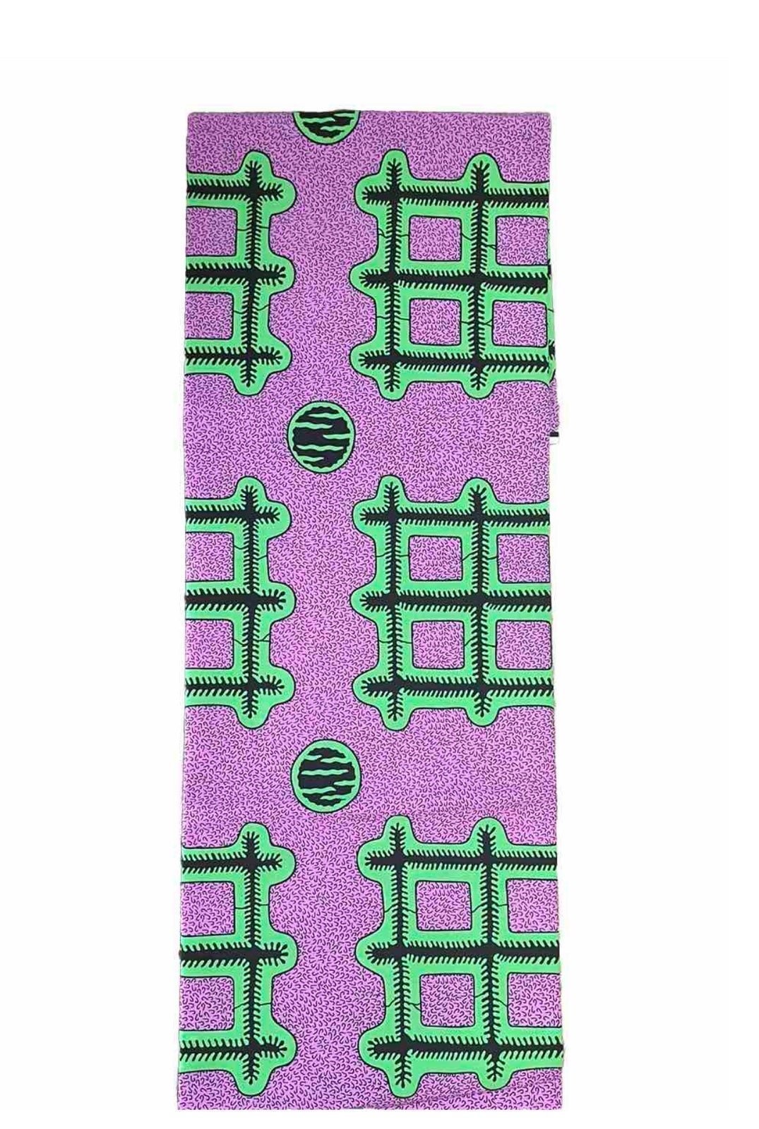 100% Cotton Fabric 6 Yards High Quality African Ankara Fabric, For Sewing Dress