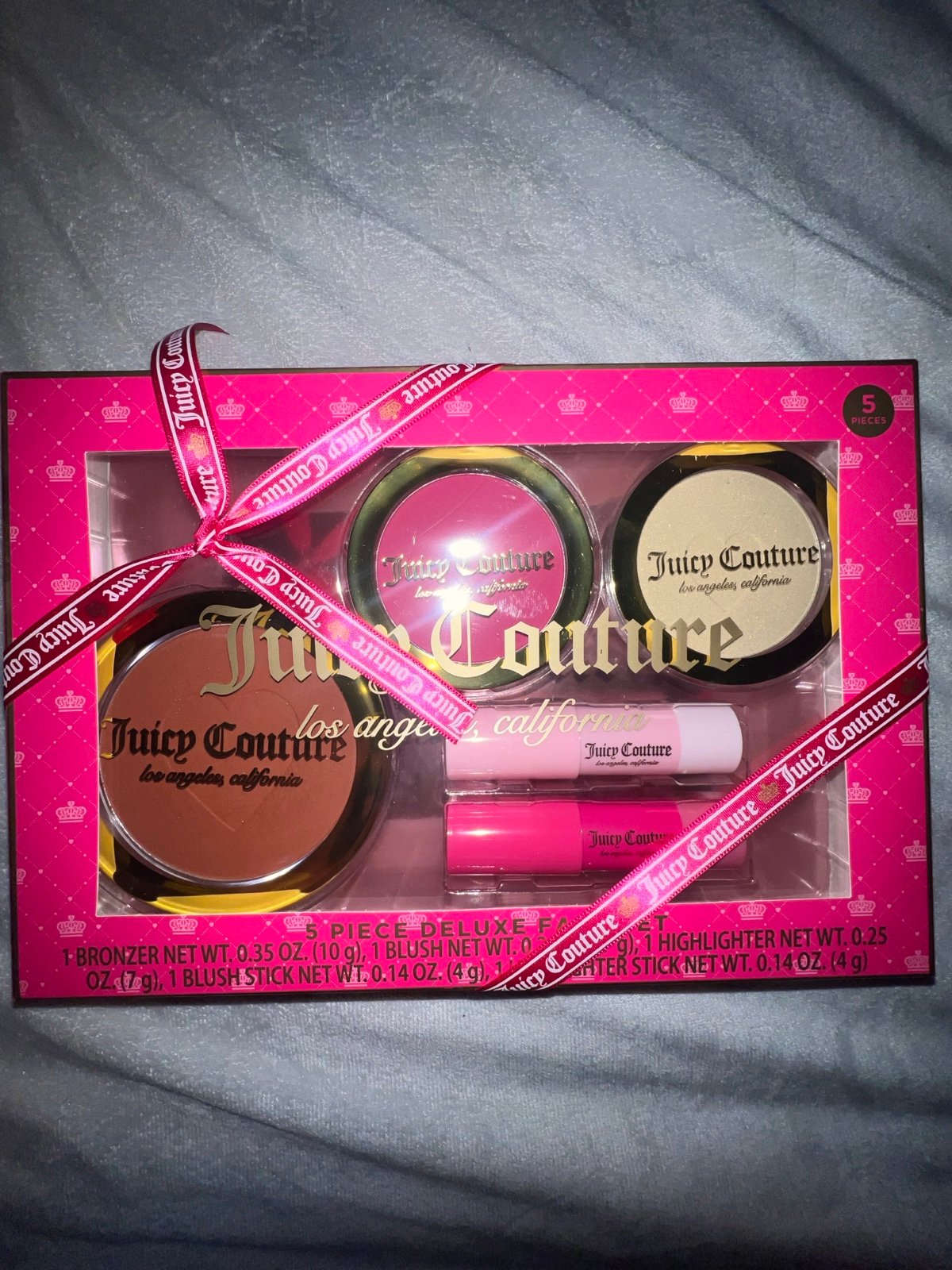 Juicy Couture Bronzer , Highlight , Blush Face Makeup Kit