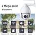 Outdoor/indoor security camera with wire