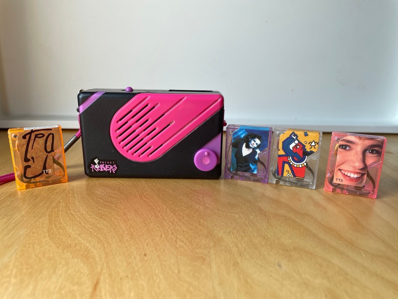 Pocket Rockers with four cassettes *works!*