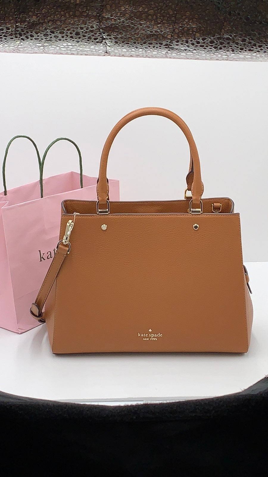 Kate Spade leila medium triple compartment satchel