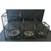 Set of 3 metal candle holders