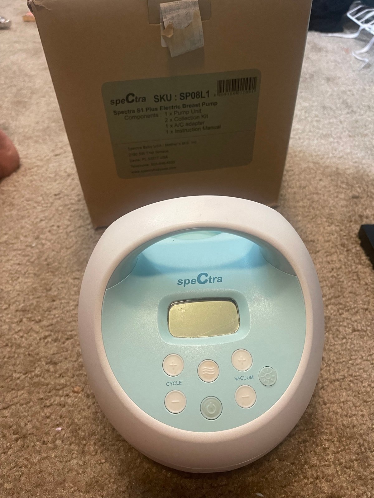 SpeCtra S1 breast pump