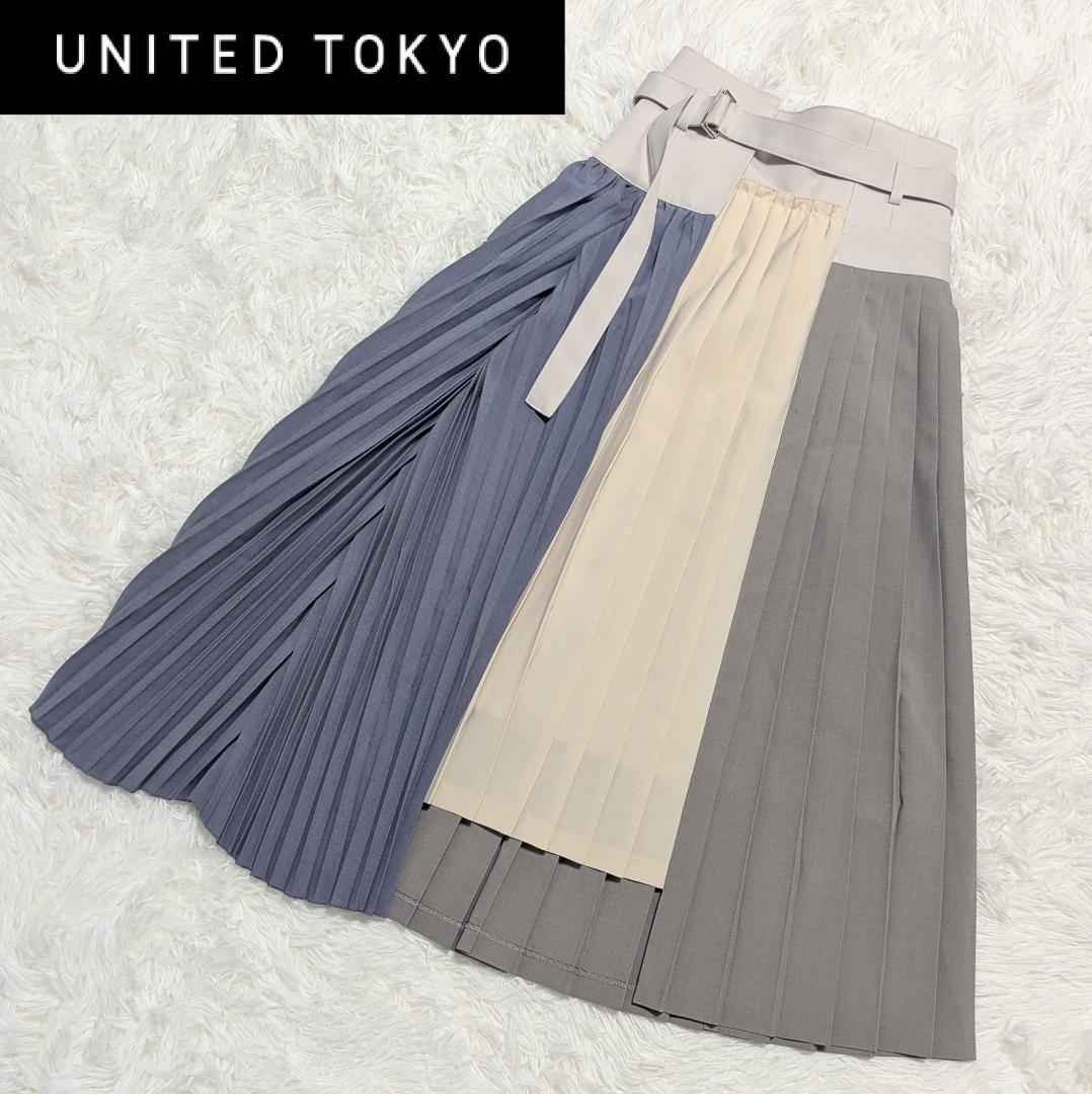 ✨Excellent Condition✨UNITED TOKYO✨Pleated Skirt Size 1