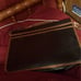 vintage Dooney and Bourke black leather briefcase