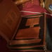 vintage Dooney and Bourke black leather briefcase