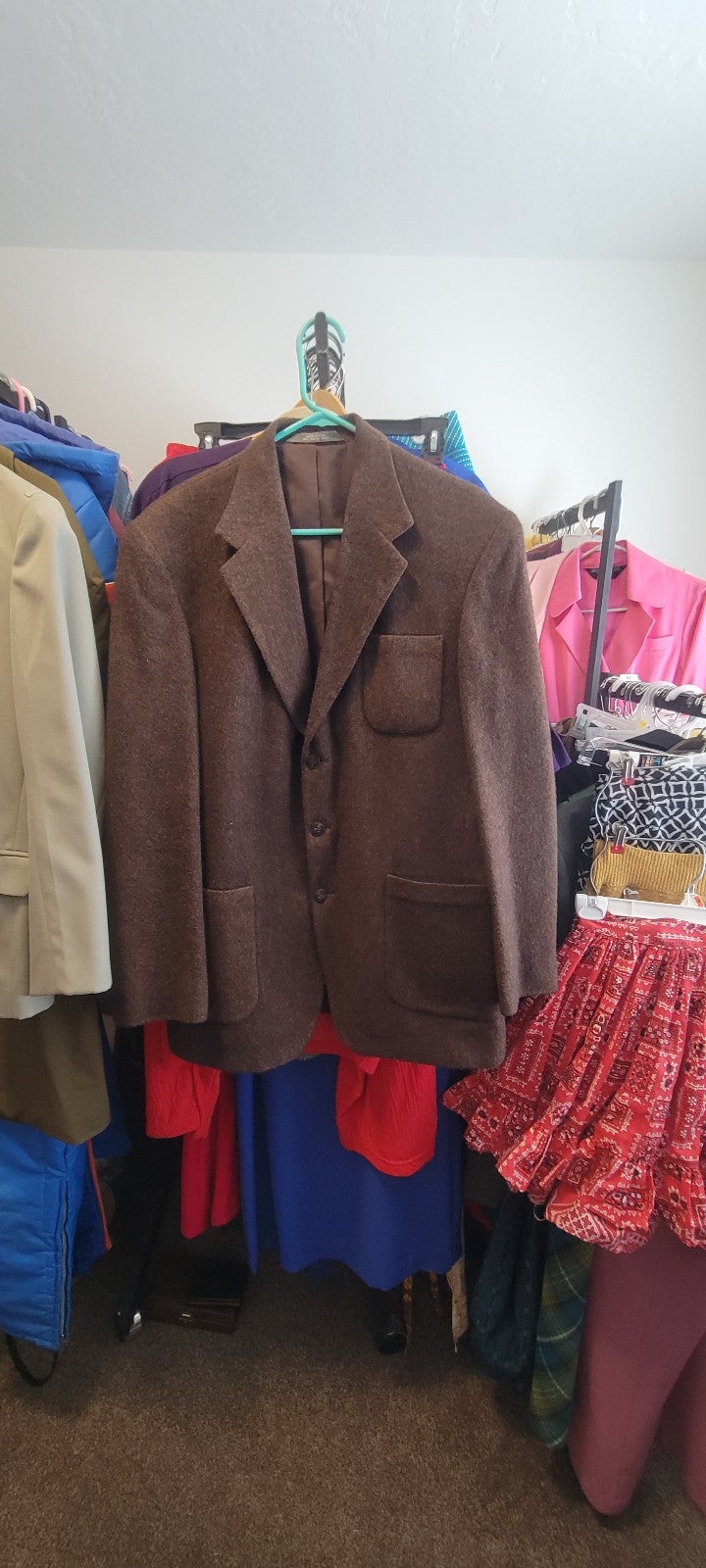 Sexy vintage mans Blazer 100%wool