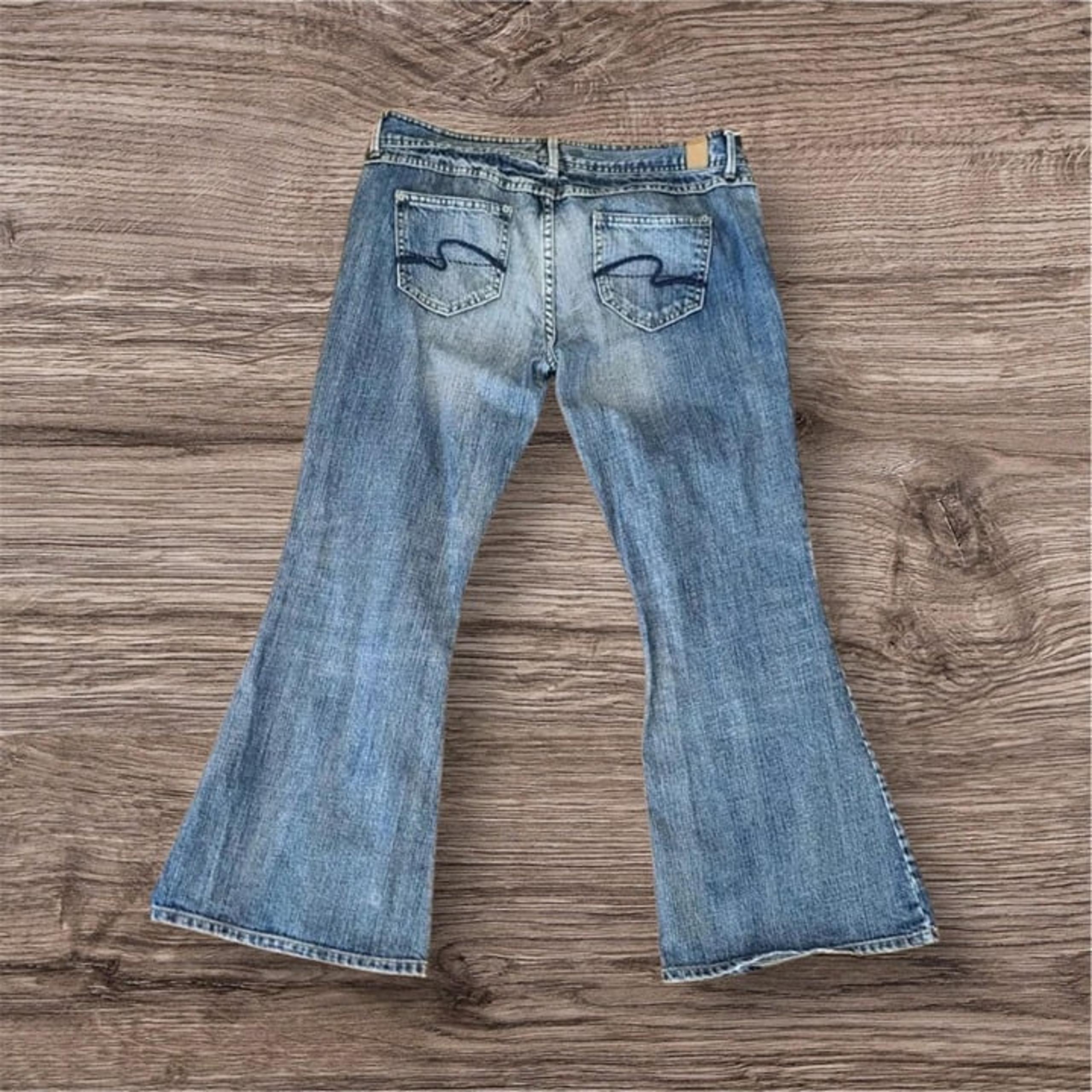 Vintage, Like New! Plus Size Maurices Ani Flare Low Rise Blue Jeans Size 3