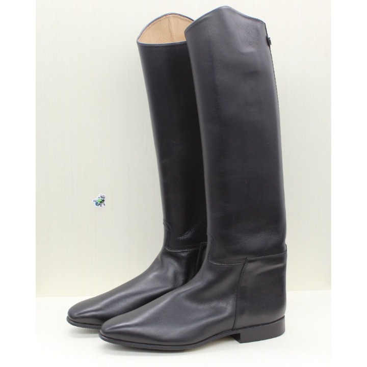 Cavallo Men's Konigs Meteor Black Leather Riding Boots Size US 11 (40 cm Calf)