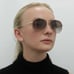 JIMMY CHOO DEVAN/S Gold Brown Gradient Sunglasses