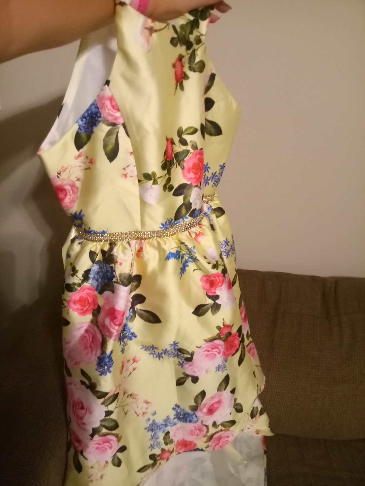 Pageant Dress Yellow Flowers Stunning Girls Will Sell Fast