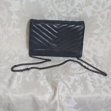 Botkier Black Leather Crossbody Bag
