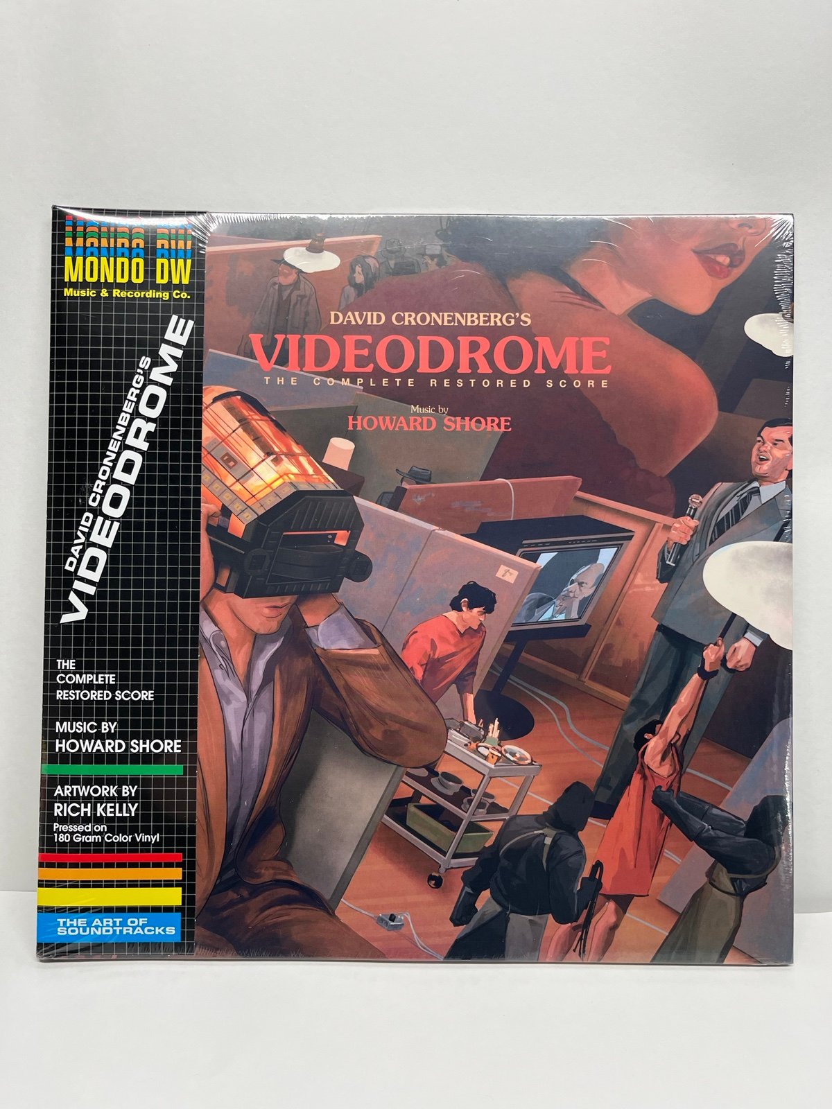 David Cronenberg's Videodrome: The Complete Restored Score Red Splatter Vinyl LP