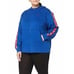 Nike Plus Womens Plus Size 1X Full Zip Hoodie Logo Tape Sweatshirt Fleece Blue