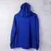Nike Plus Womens Plus Size 1X Full Zip Hoodie Logo Tape Sweatshirt Fleece Blue