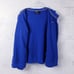 Nike Plus Womens Plus Size 1X Full Zip Hoodie Logo Tape Sweatshirt Fleece Blue