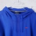 Nike Plus Womens Plus Size 1X Full Zip Hoodie Logo Tape Sweatshirt Fleece Blue