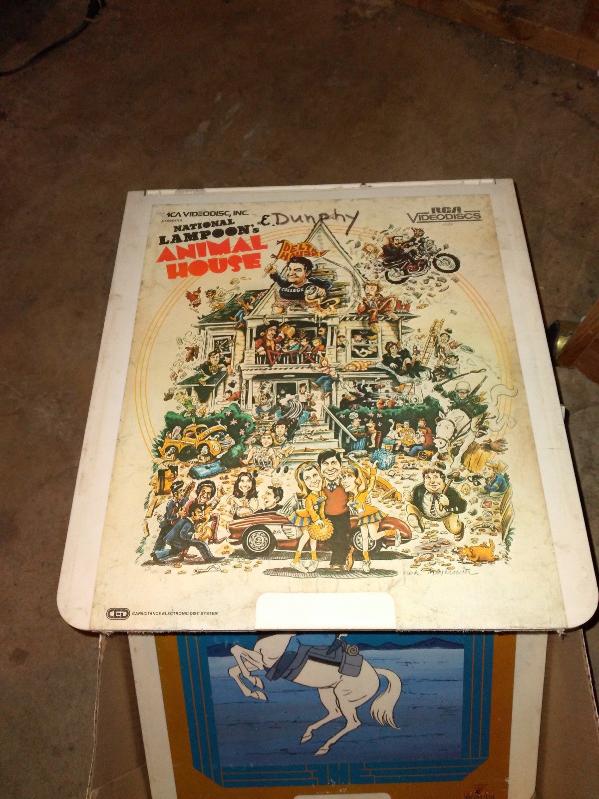 Laser disc lot