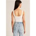 New Abercrombie & Fitch Seamless Rib Fabric Tank Bodysuit Size XXL NWT
