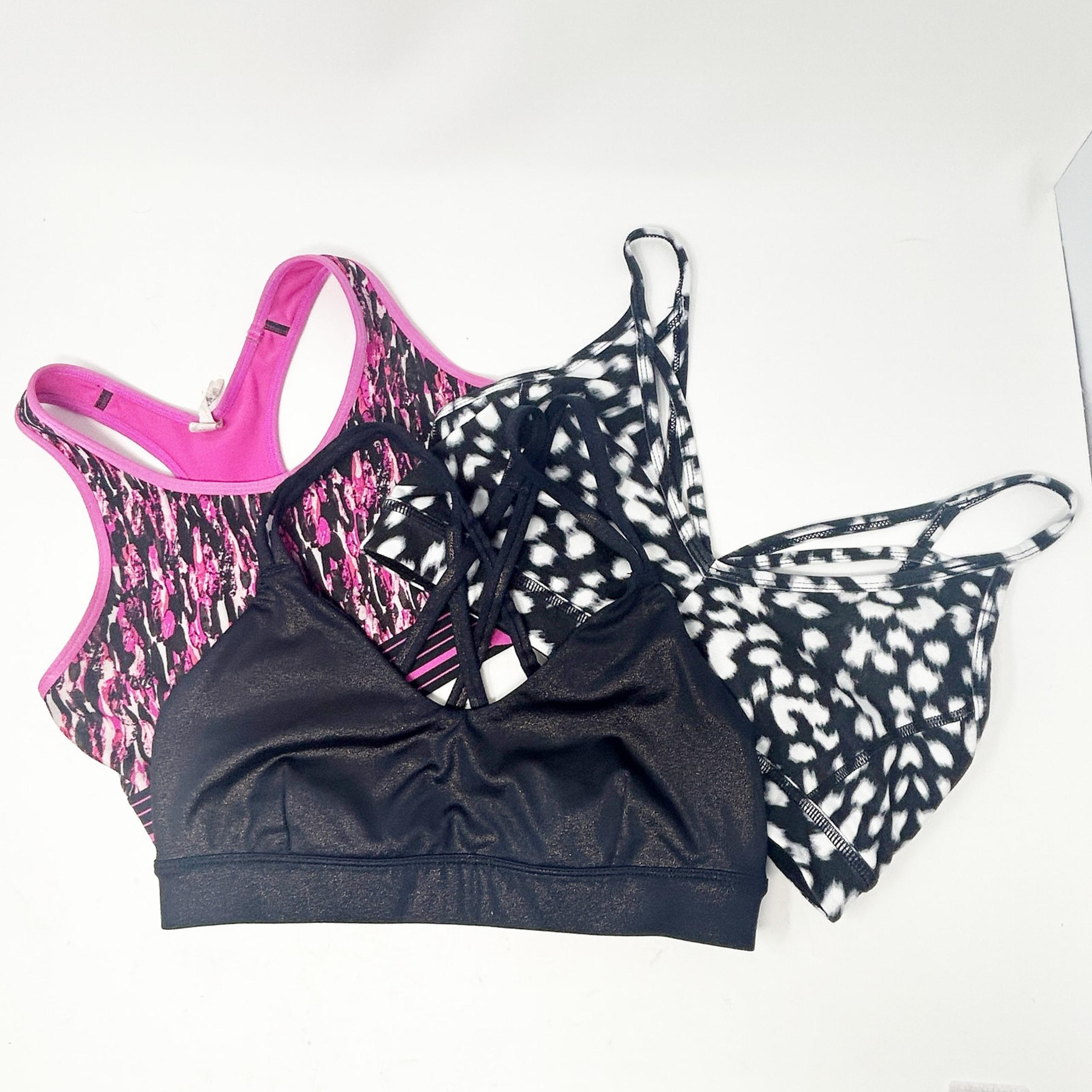 Under Armour Joylab Zella Womens Bundle Lot (3) Yoga Active Sports Bra Small