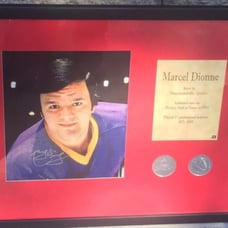 Marcel Dionne NHL Hall Fame Signed Photo