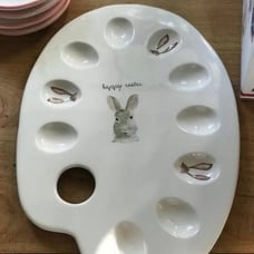 Rae dunn easter deviled egg tray