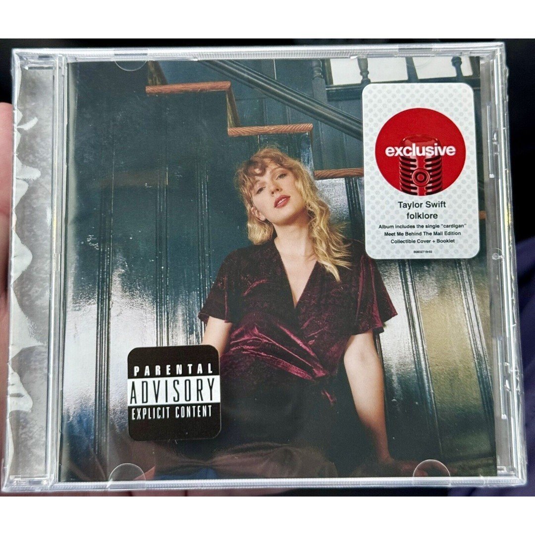 Taylor Swift *Rare* Folklore Target Exclusive Misprint CD