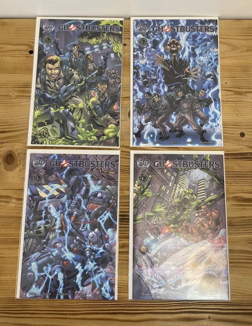 Ghostbusters Legion #1-4 Full Run 88 Mph Comics 2004 Comic Books Full Series