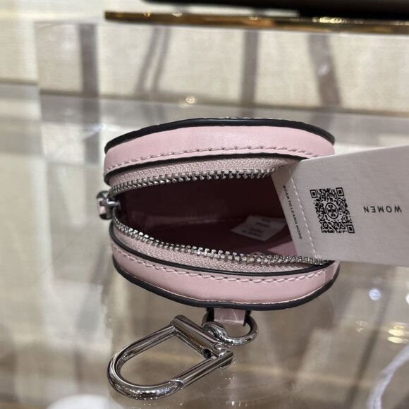 激安★Tory Burch Thea Coin Pouch Embossed 153391 NWT TORY BURCH THEA EMBOSSED COIN POUCH 153391 CLAY PINK Wallets