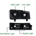 CHROME CLEAR HEADLIGHTS + SIGNAL BUMPER LAMPS FIT FOR 2003-2006 CHEVY SILVERADO