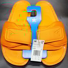 Adidas Pharrell x Boost Slides Bright Orange Sz 11 Men NIB
