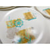 Oneida Dinner Plates MCM Nautical Melamine Melmac Set of 8 Vintage MCM 10