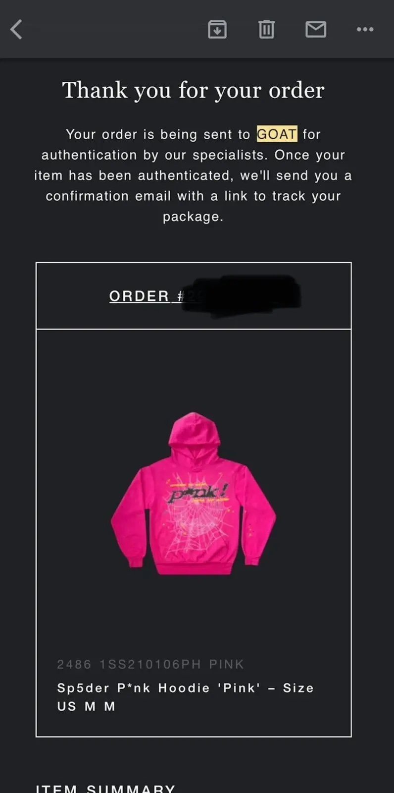 Spider pink hoodie text me for video