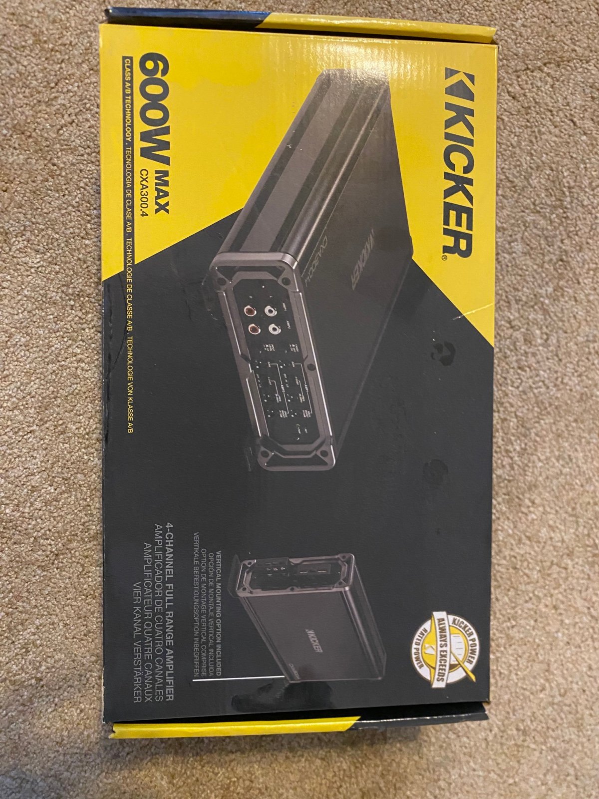 KICKER amplifier