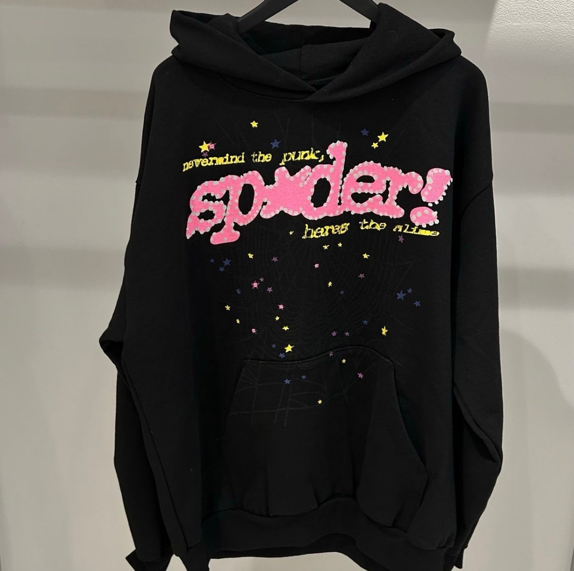 Sp5der P*NK V2 Hoodie
