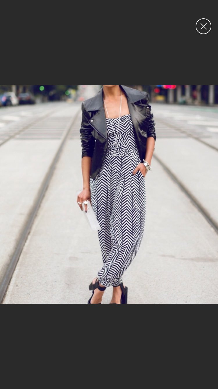 Mister Zimi Black White Jumpsuit Romper