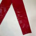 red leather pants