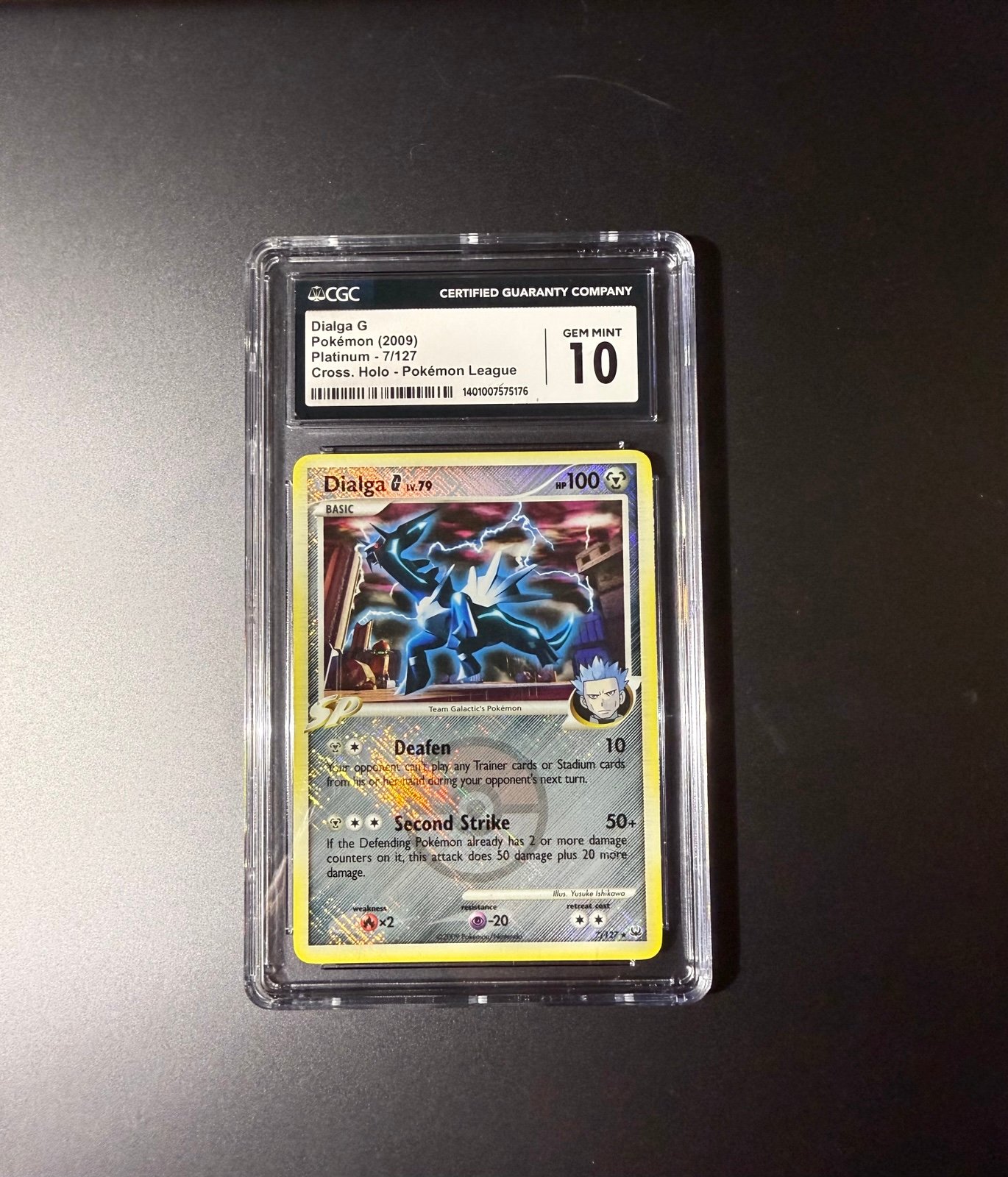 Pokémon Dialga G 7/127 Cross Holo CGC Gem Mint 10