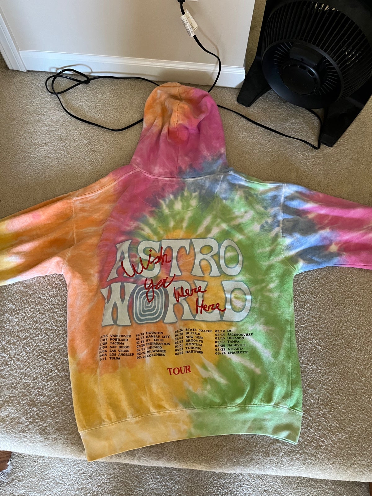 Travis Scott Astroworld Tour Sweatshirt