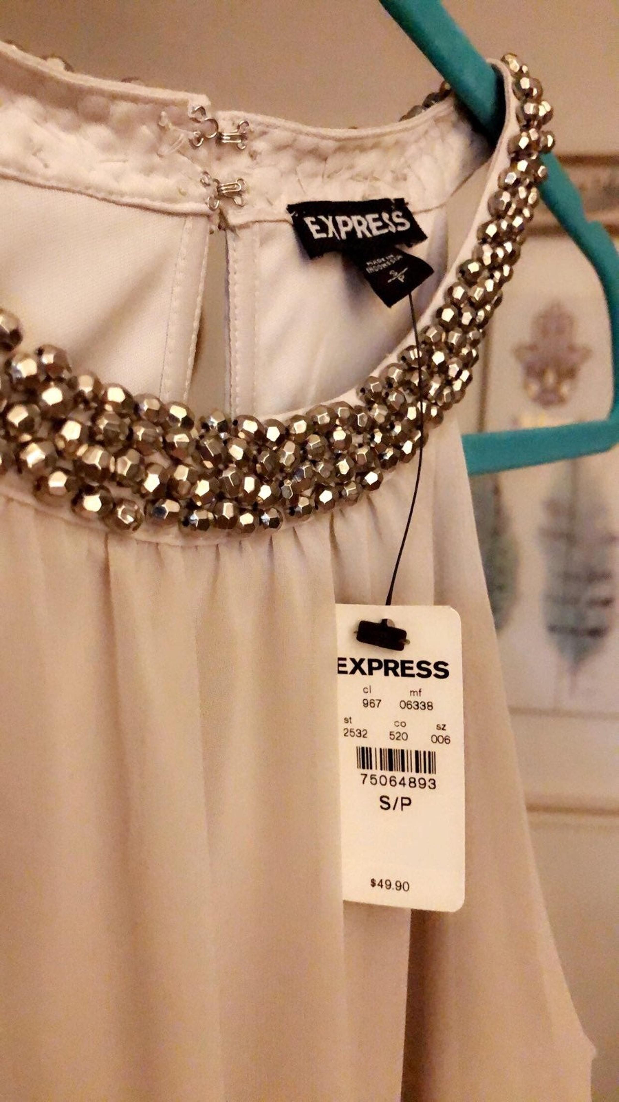 Express sequin tank