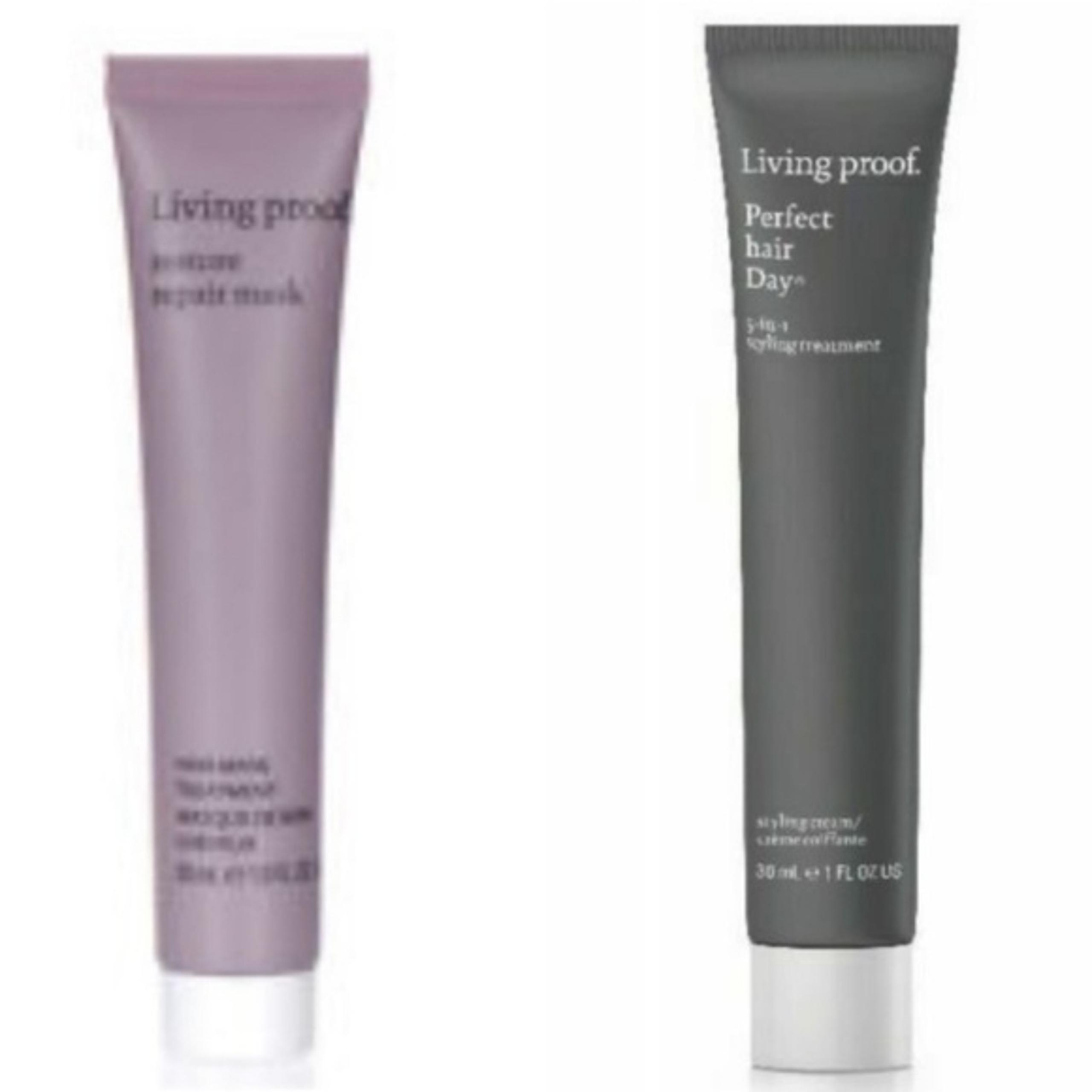 Living Proof Restore Repair Mask & Perfect Hair Day Styling Duo Travel Bundle