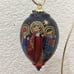 2020 LI BIEN Handpainted Glass Finial Three Kings 5” Christmas Tree Ornament