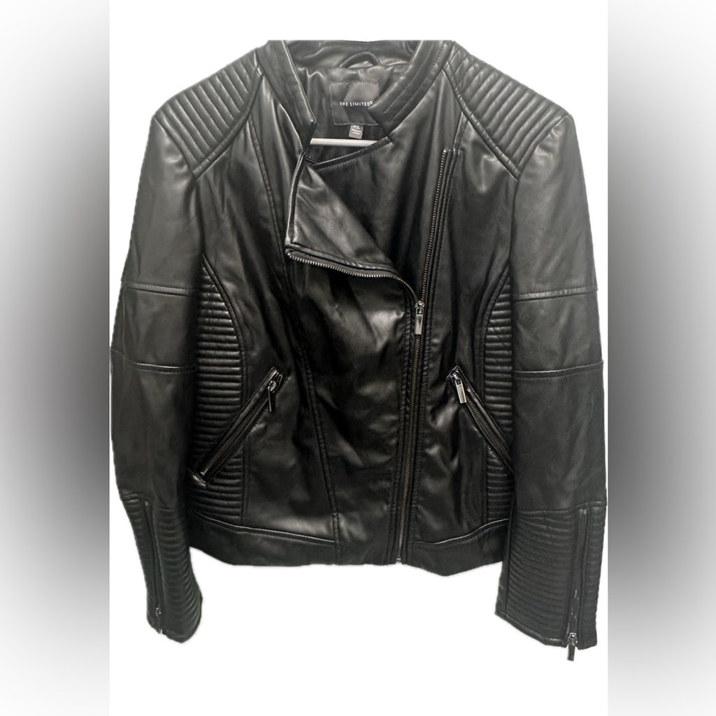 The Limited Faux Leather jacket PXL Moto BIKER Jacket