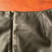 Black leather mini skirt