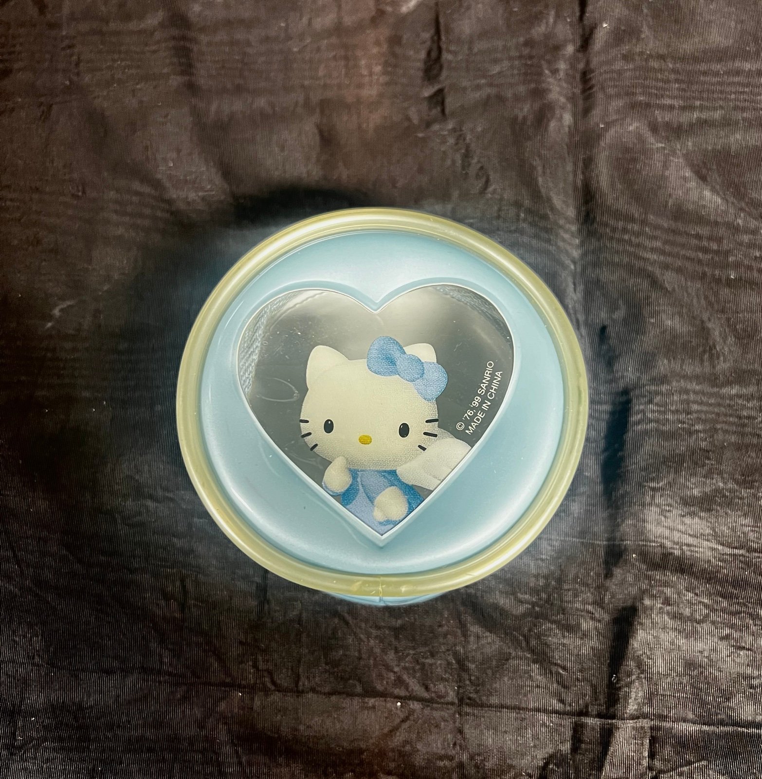 Vintage Sanrio Hello Kitty Blue Angel Coinpurse